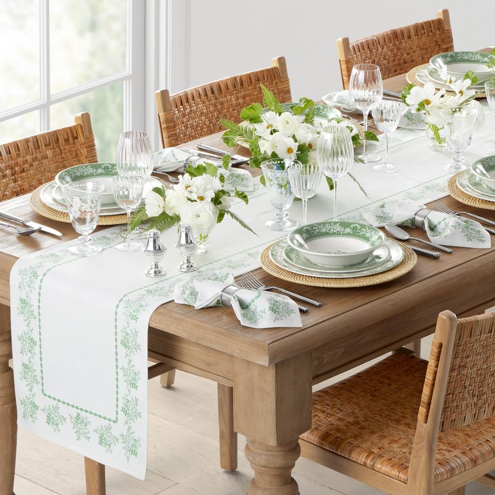 English Floral Table Runner | Williams Sonoma Australia